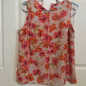 Ann Taylor Loft sleeveless blouse